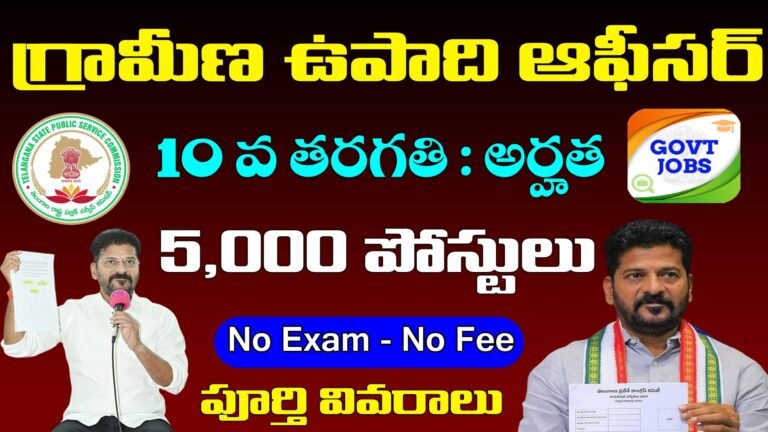 TS 5000 Jobs Notification 2024