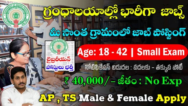 APPSC Librarian Recruitment 2024
