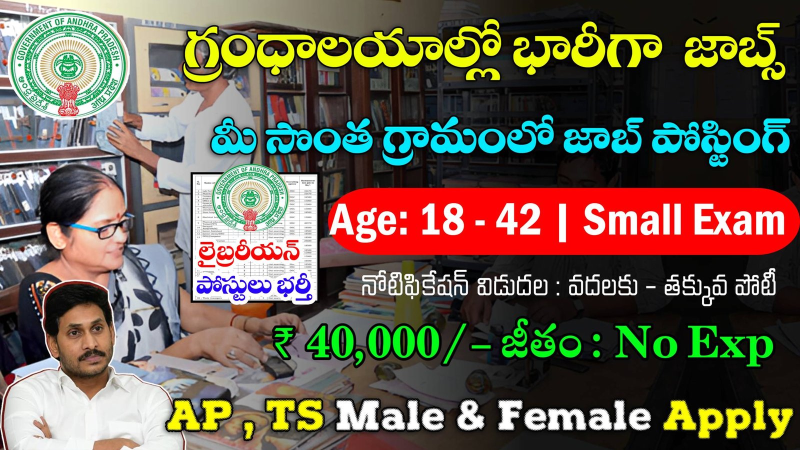 APPSC Librarian Recruitment 2024
