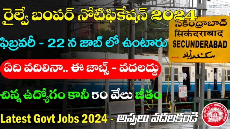 Railway RITES Notification 2024