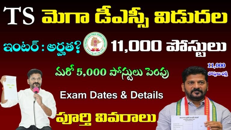 TS DSC Notification 2024