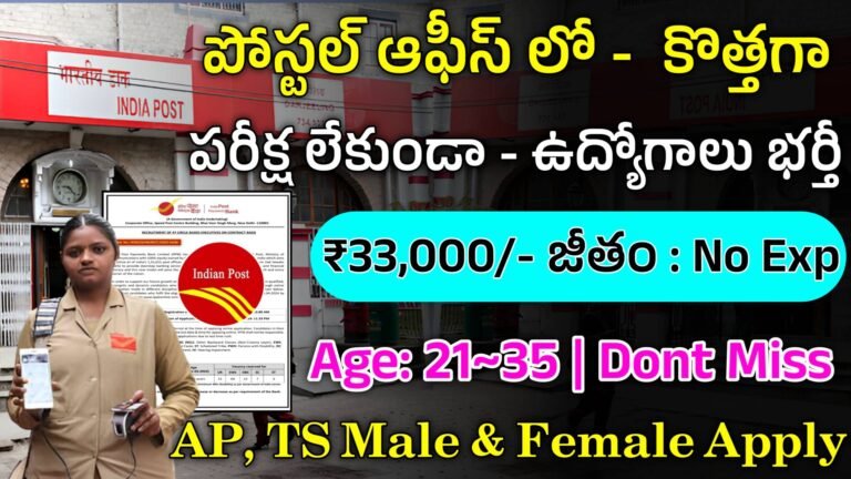 Postal IPPB Executive Jobs 2024