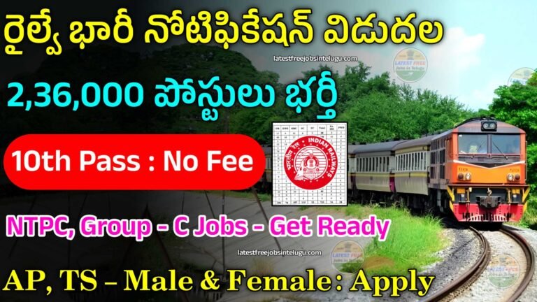 RRB NTPC Group C Jobs 2024